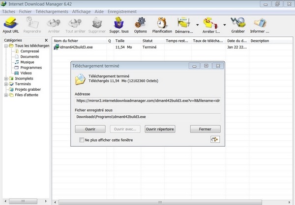 IDM Internet Download Manager 6.42.9 Win x64 Multi Préactivé MULTI BAT 2024